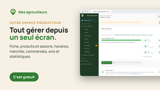 Mes agriculteurs
